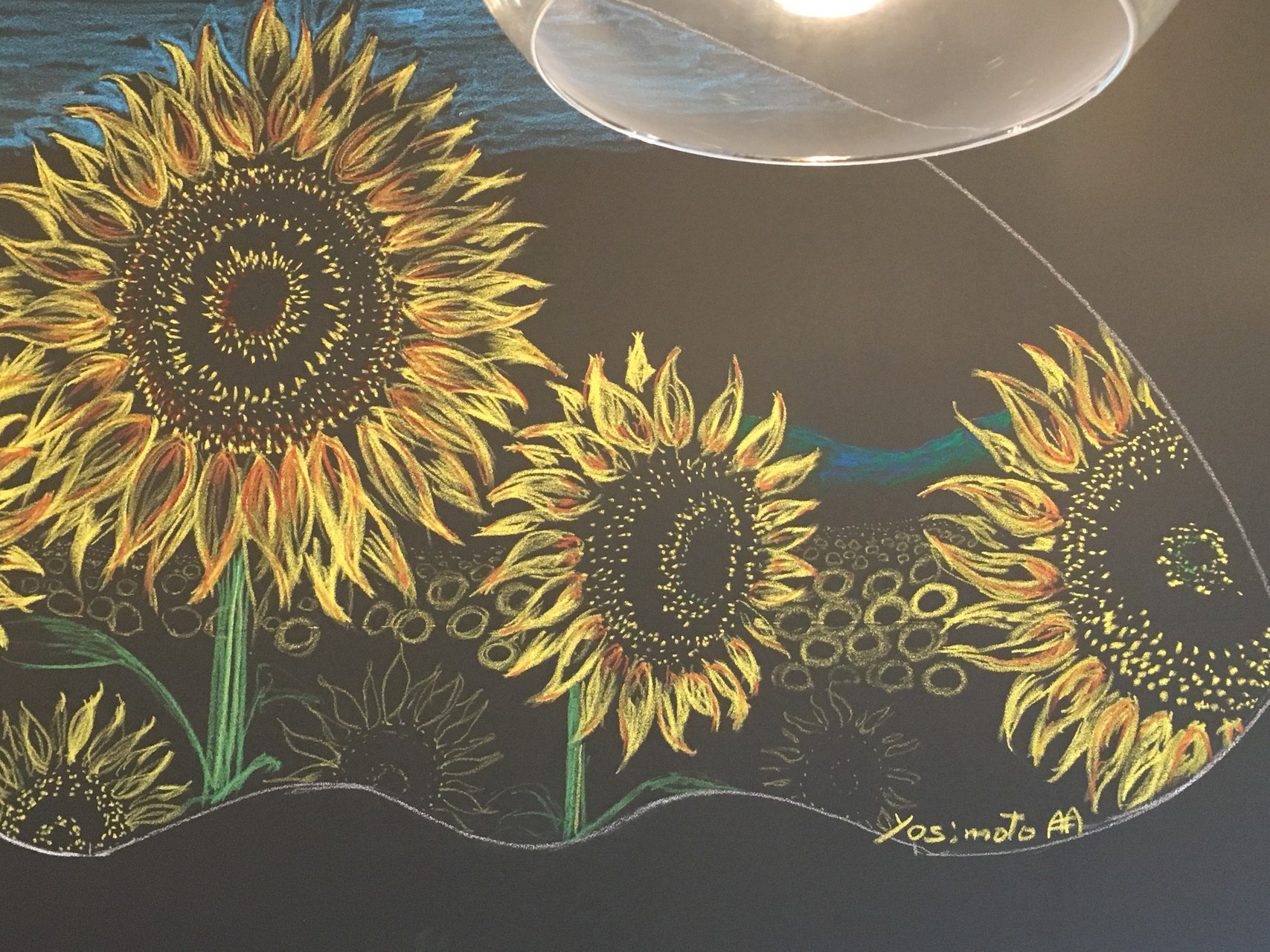 はじめての黒板アート 山スケッチ 44mopeak よしもぴーく さんの 公式 福岡市 防災情報含む の活動日記 Yamap ヤマップ