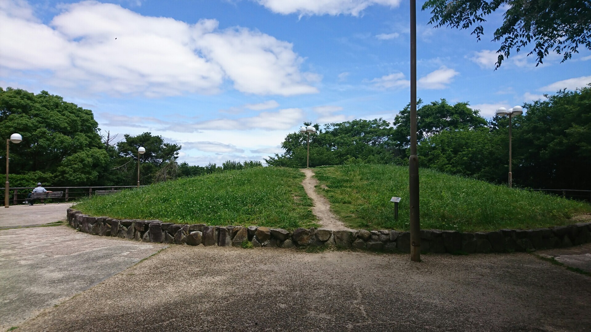 鶴見緑地散策 大芝生 国際庭園 風車の丘 バラ園 鶴見新山 日本庭園 自然体験観察園 大池 やぶーさんの大阪市の活動日記 Yamap ヤマップ