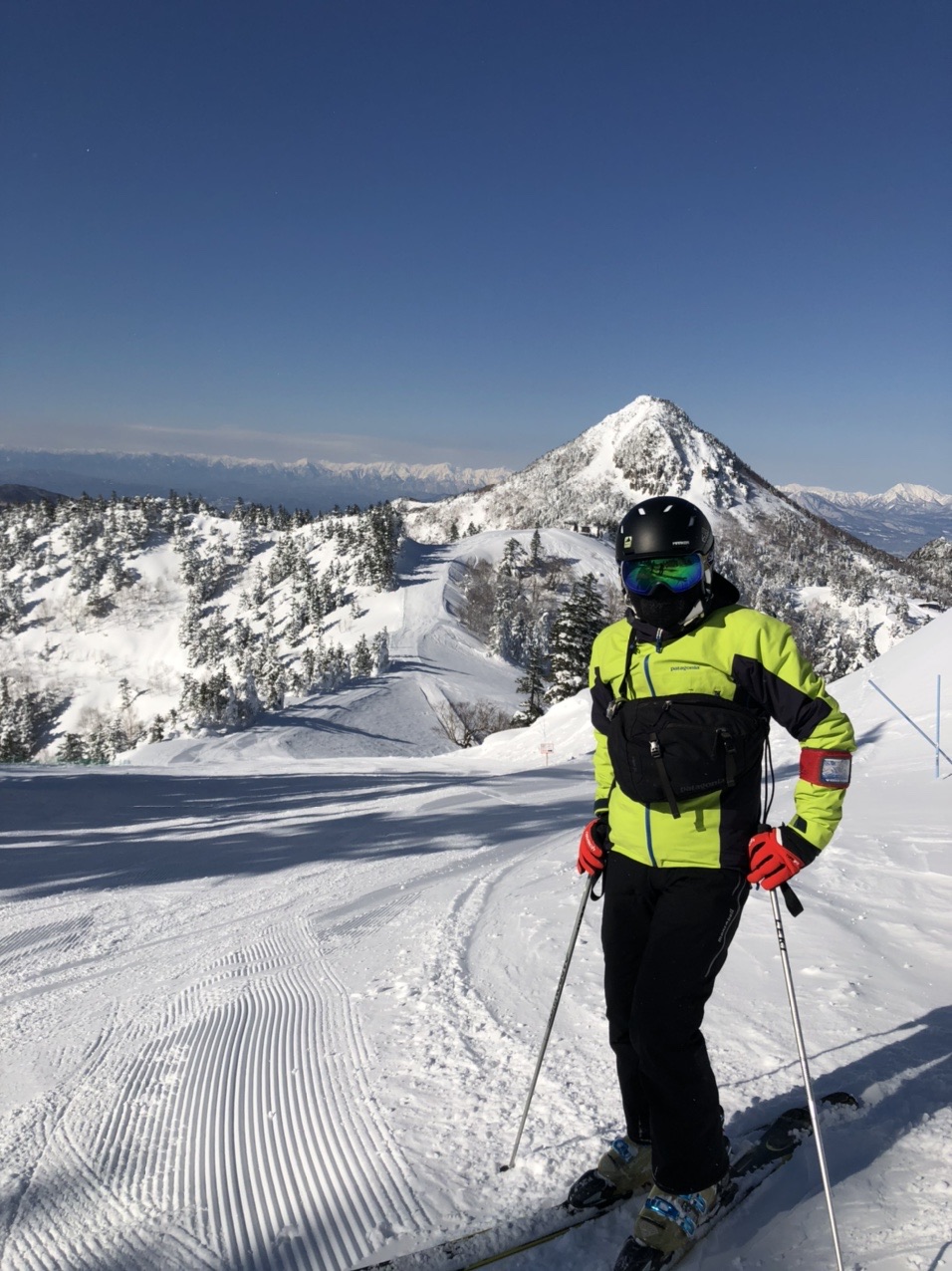志賀高原スキー場 21 02 01 シゲさんsanさんの横手山 志賀山 赤石山の活動データ Yamap ヤマップ