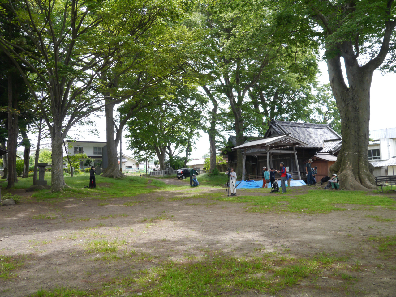 浅間山・黒斑山・篭ノ登山 八幡神社
左に熊野神社が同じ敷地内にあります
写真押え忘れました