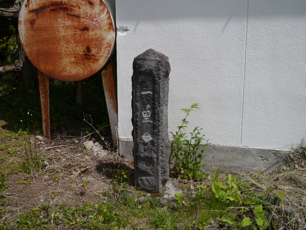 浅間山・黒斑山・篭ノ登山 一里の丁石