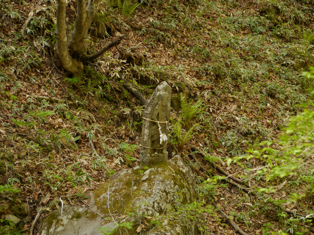 滝の前には不動明王が鎮座されてました