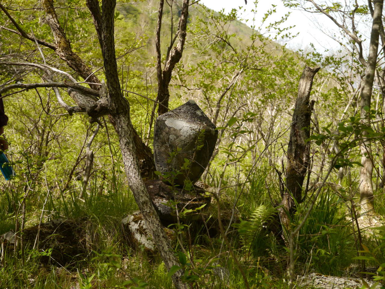 無縫塔
洞窟のすぐ近くにある修験者のお墓