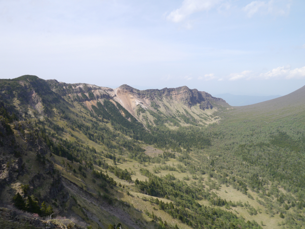 外輪山の見納め