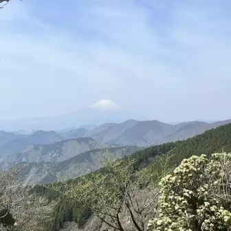 二ノ塔にて、富士山🗻
