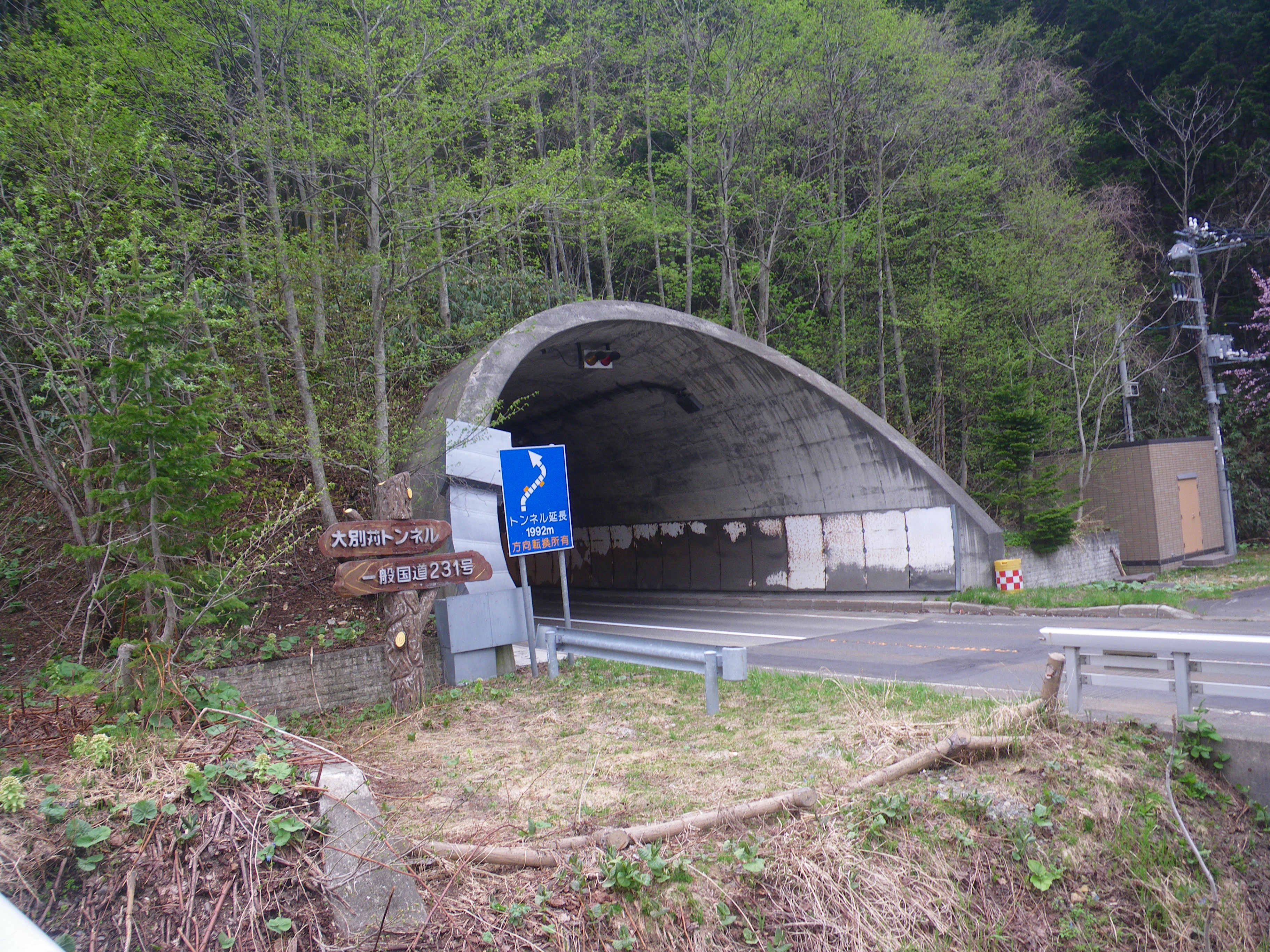 大別苅トンネル ひき逃げ 自転車持ち去り