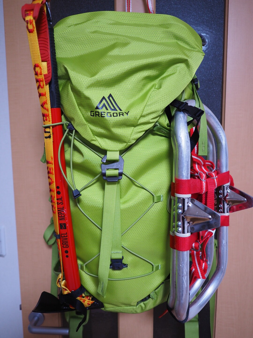雪山用ザック買いました 道具の外付けが にゃんしさんのモーメント Yamap ヤマップ