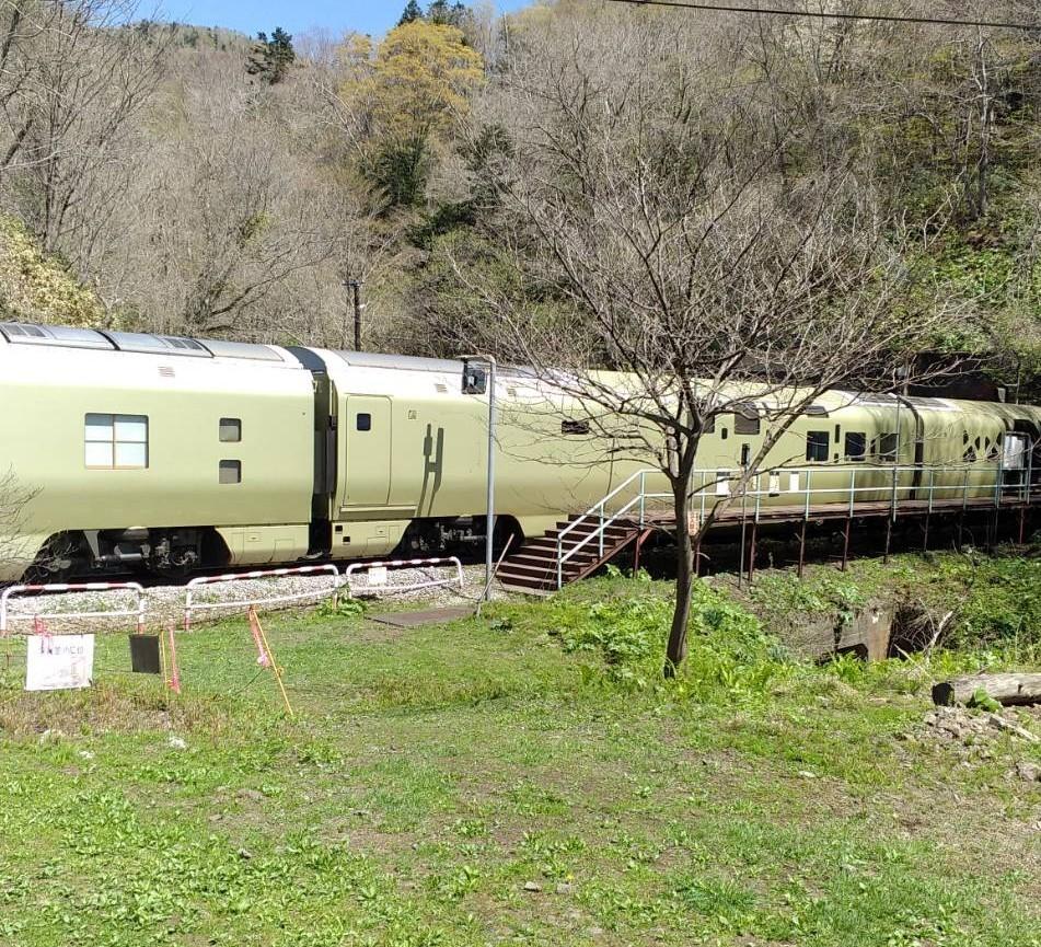 小幌駅で奇跡の遭遇 / エゾリスさんの礼文華峠の活動日記 | YAMAP / ヤマップ