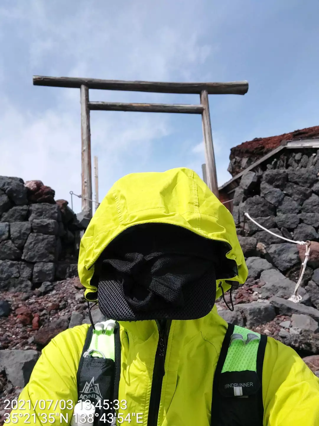 21年7月3日 富士山御殿場太郎坊洞門歩274 フジサクヤさんの富士山の活動データ Yamap ヤマップ