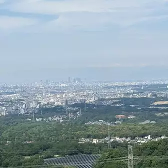 名古屋市高層ビルも遠望できます