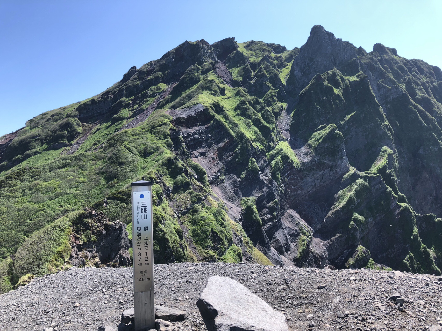 利尻山 鴛泊から沓形へ みわたんさんの利尻島 利尻山の活動データ Yamap ヤマップ