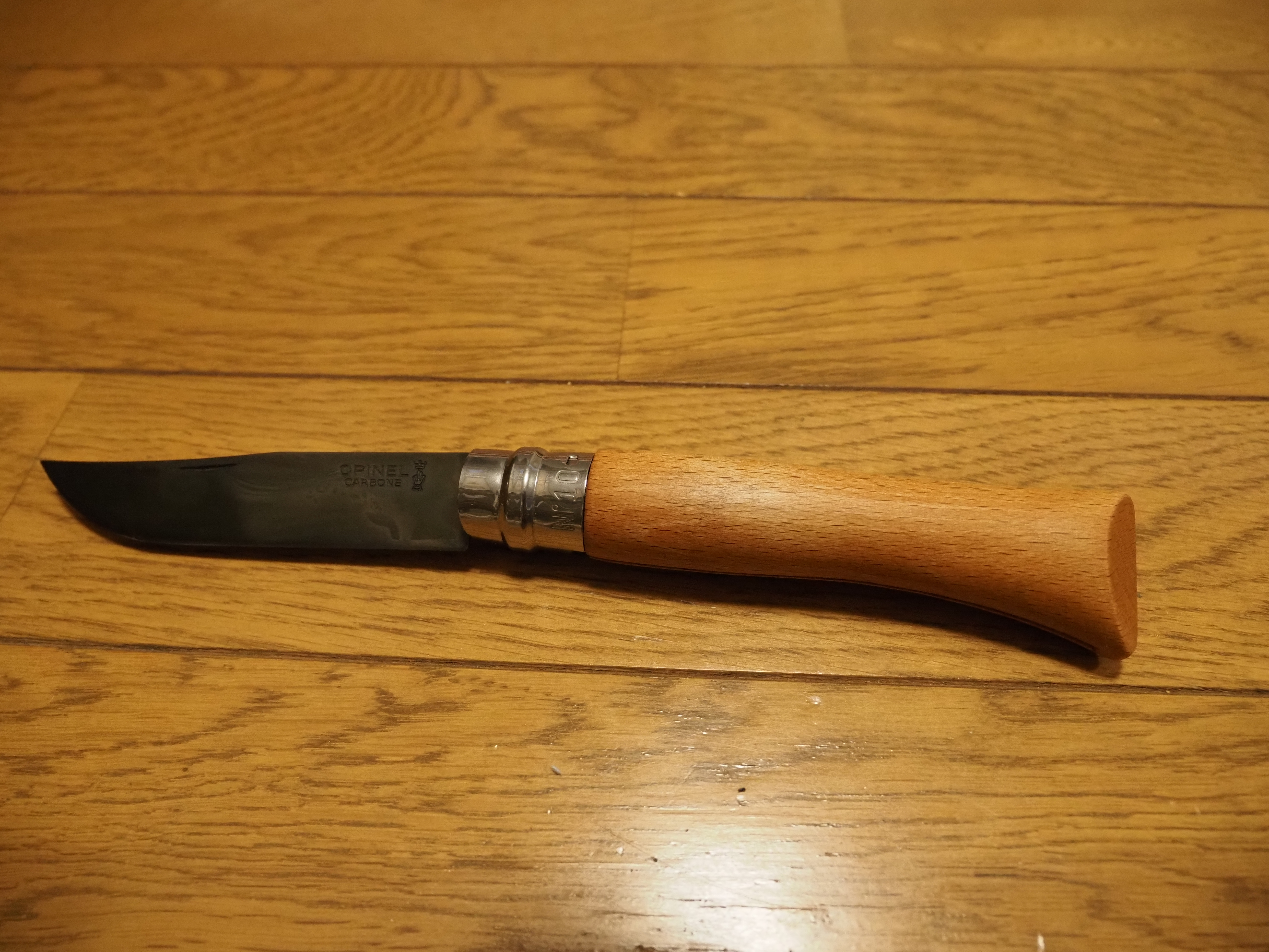 オピネルナイフ 10を購入したので 黒錆 はぎさんのモーメント Yamap ヤマップ