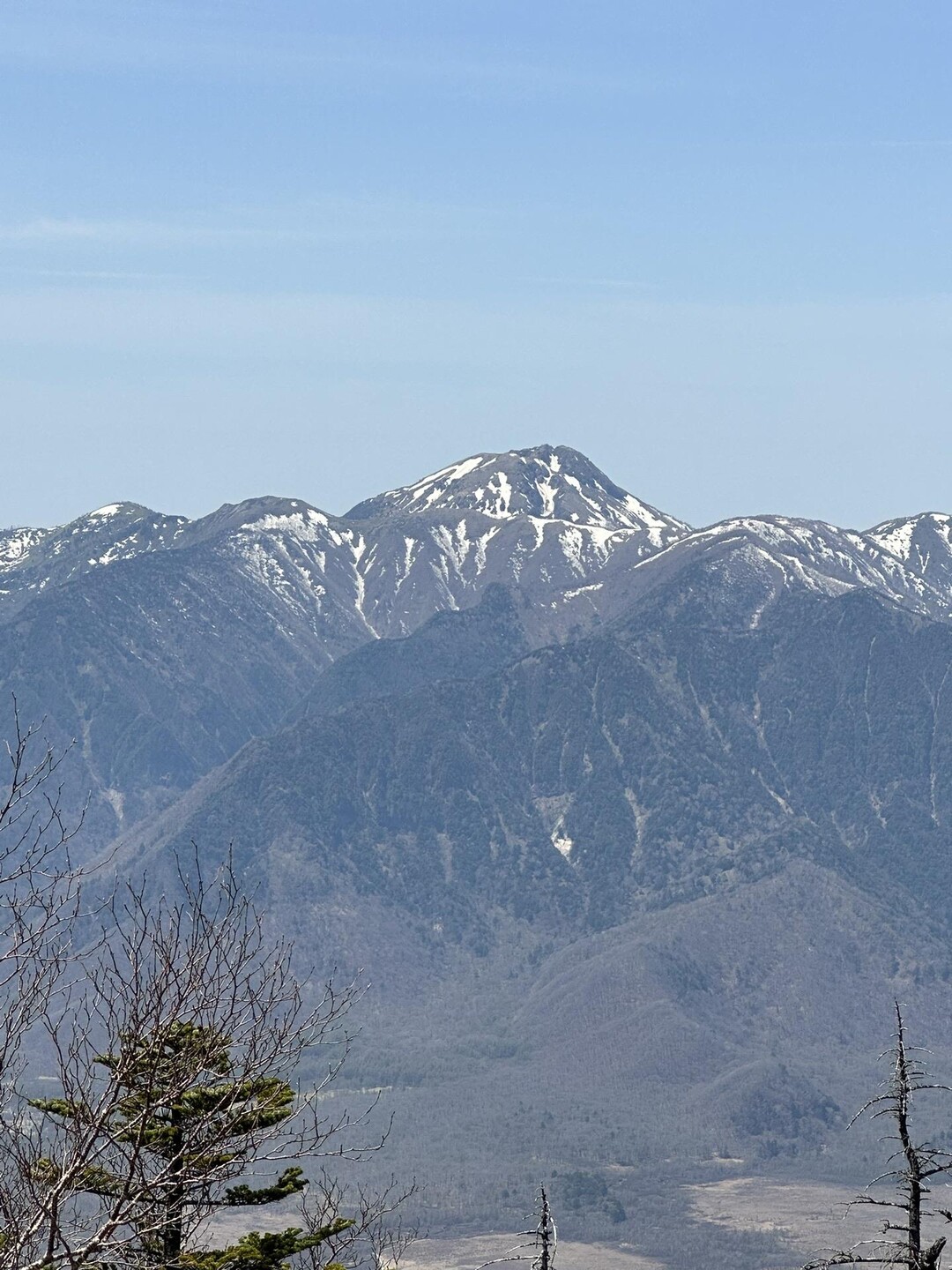 男体山