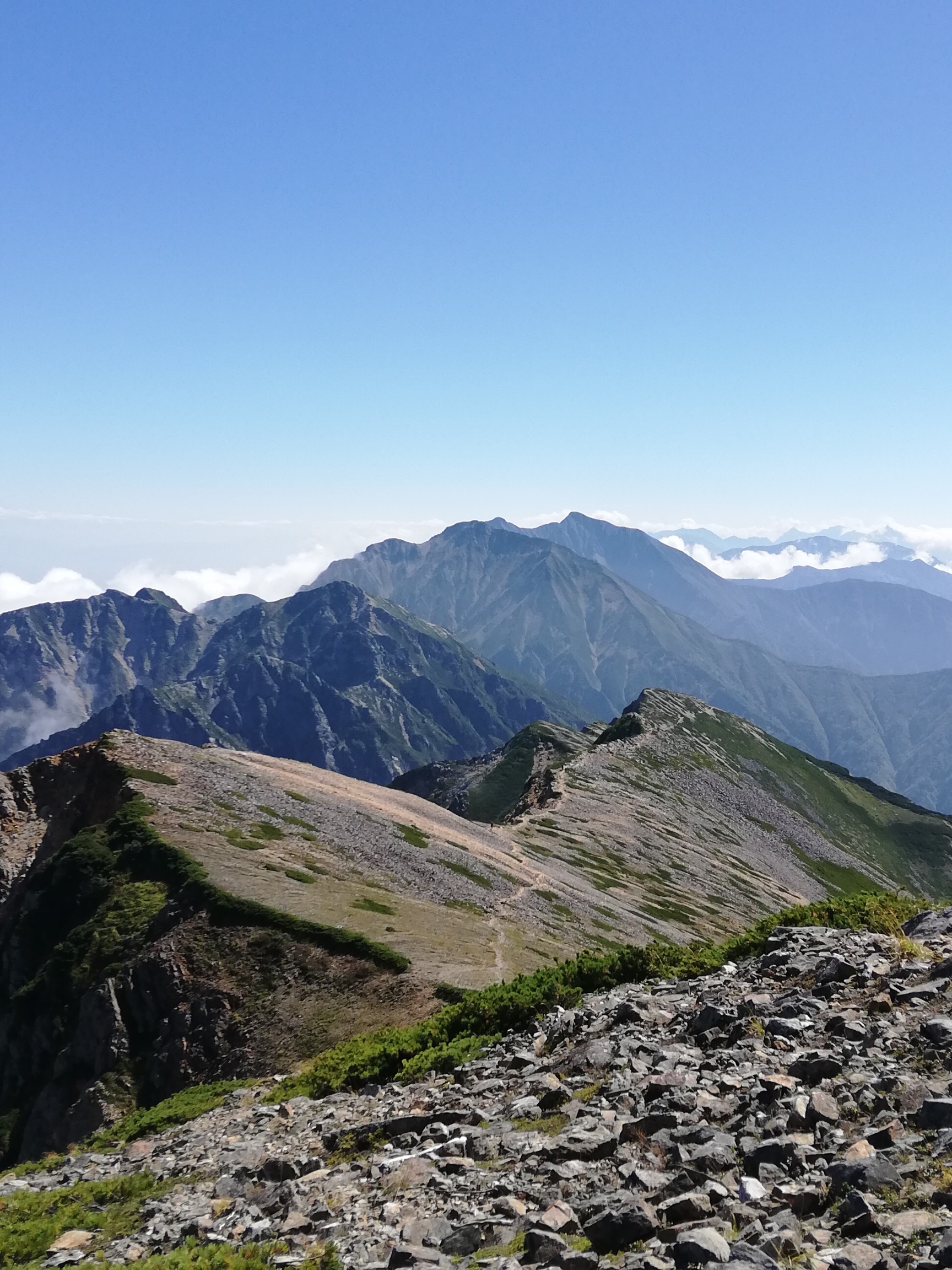 後立山縦走 五竜 不帰ノ剣 天狗山荘 19 09 14 Cocoanさんの鹿島槍ヶ岳 五竜岳 五龍岳 唐松岳の活動日記 Yamap ヤマップ