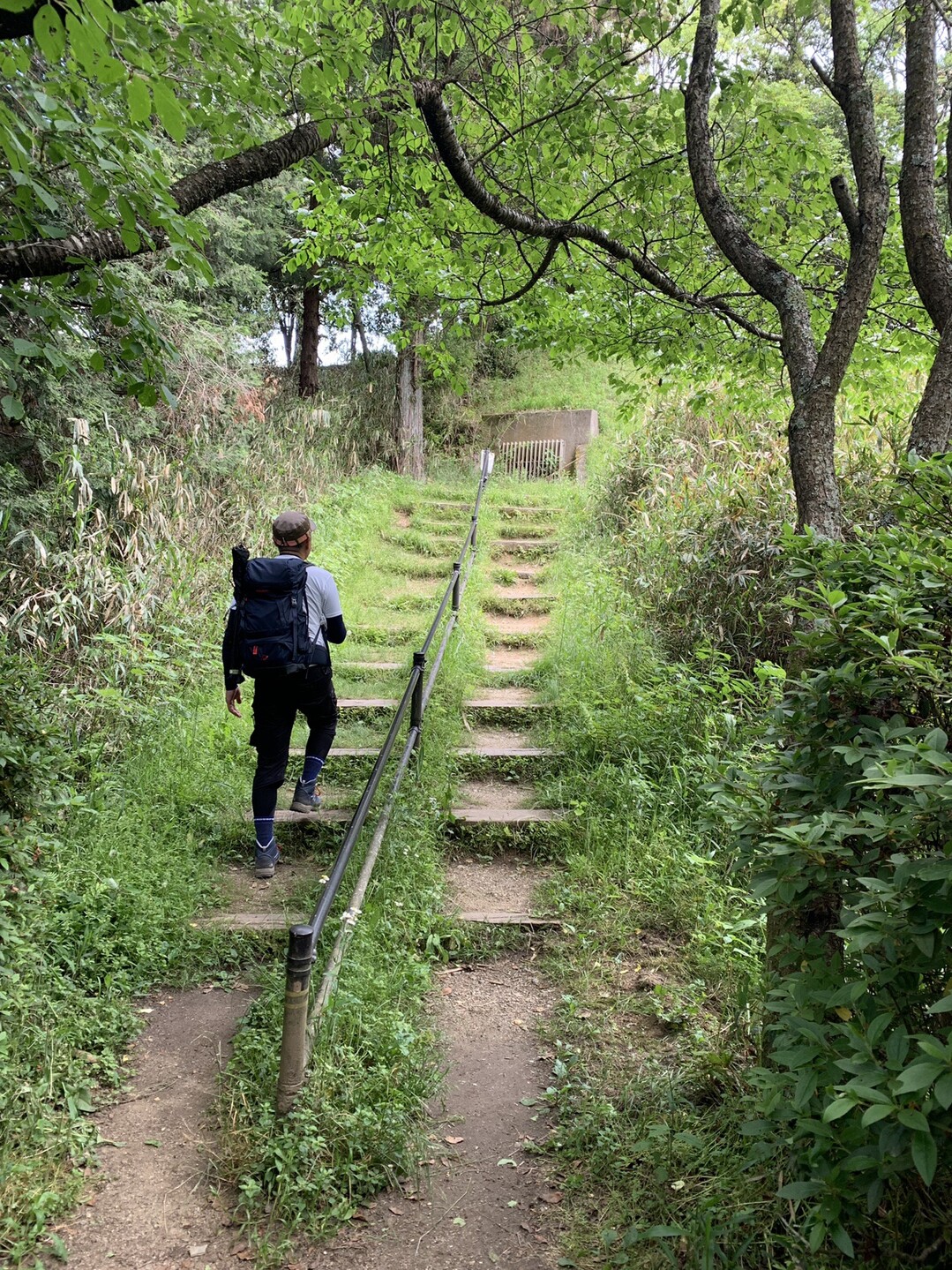 高安山から信貴山へ 19 05 19 ユウユウさんの生駒山 神津嶽 大原山の活動日記 Yamap ヤマップ