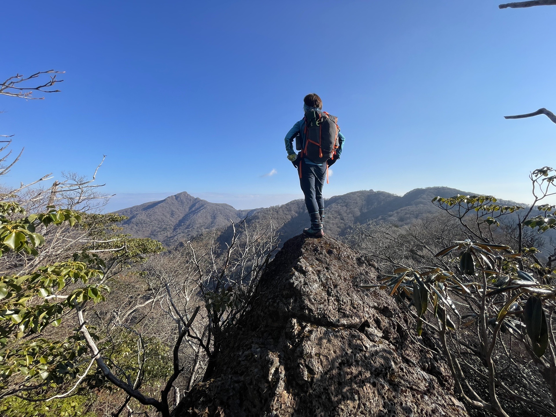 三尖 黒岳 祖母山 障子岳 親父山をぐるっと周回してみた マリさんの祖母山の活動データ Yamap ヤマップ