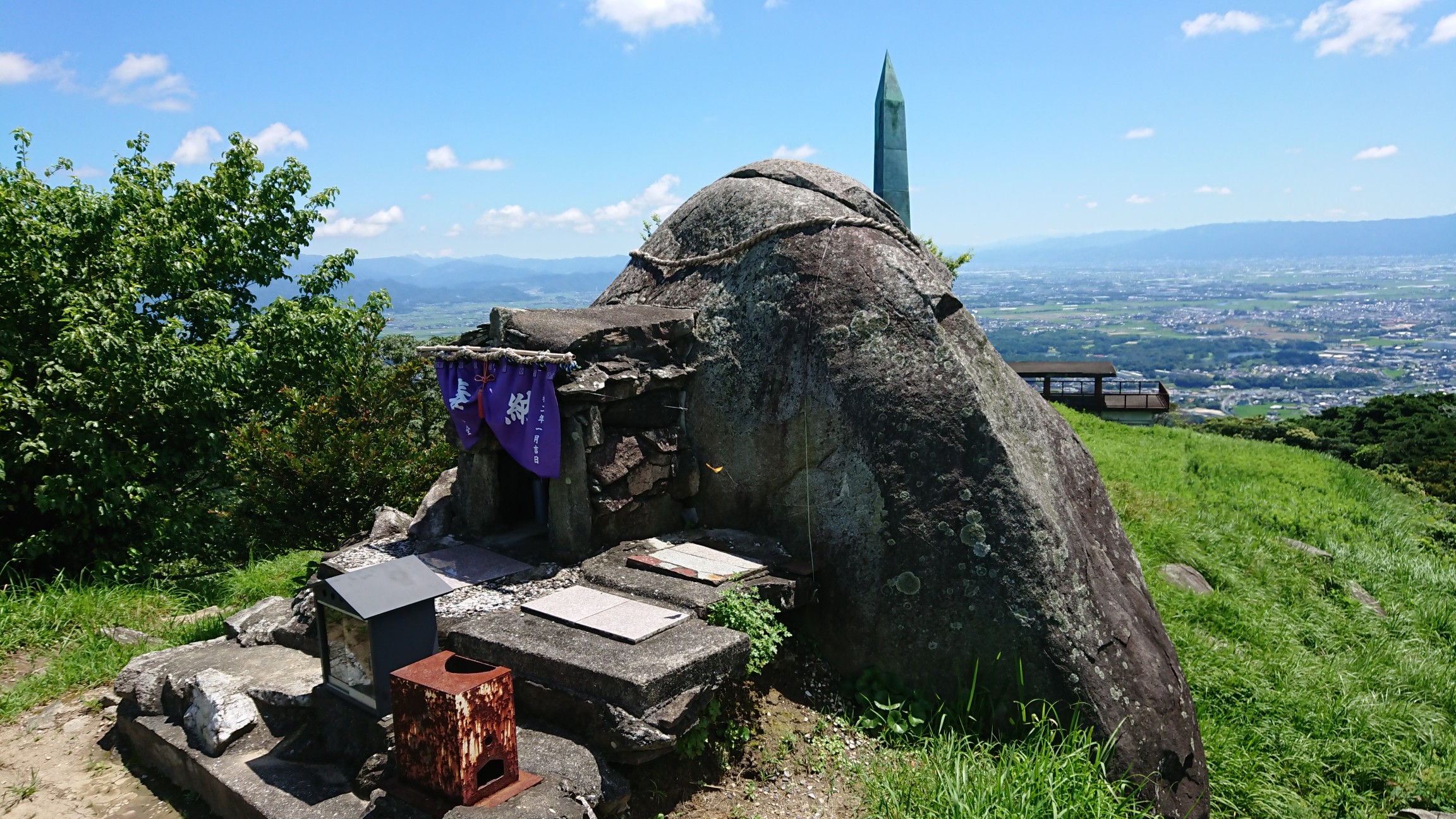 ご先祖様への感謝 も兼ねて基山へ 0815 ポンコツくまモン大好きさんの天拝山 基山の活動データ Yamap ヤマップ