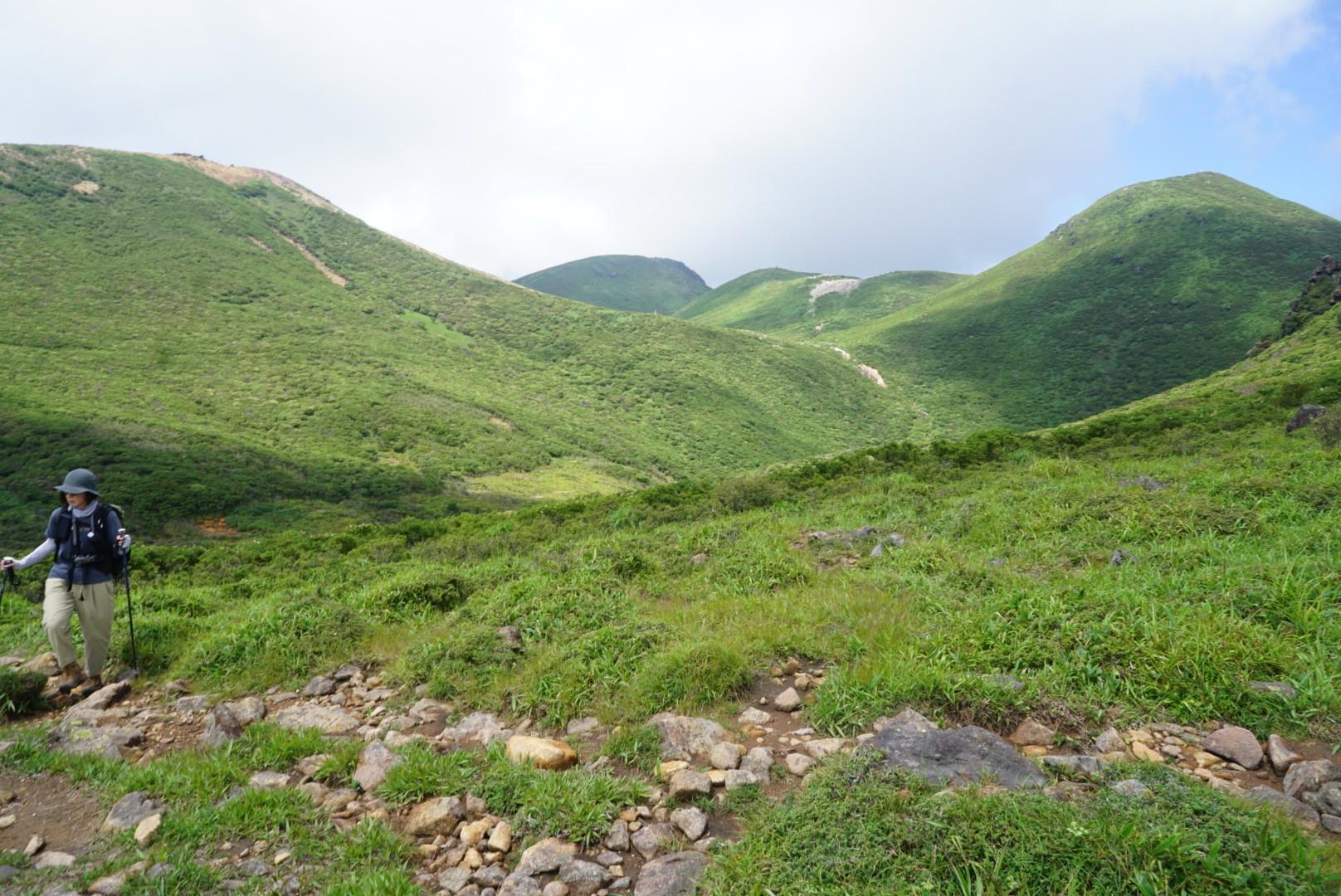 赤川登山口から久住山・稲星山・白口岳 / みやまさんの九重山（久住山）・大船山・星生山の活動データ YAMAP / ヤマップ