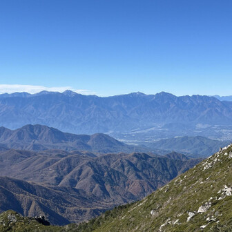 瑞牆山・金峰山 鋸　甲斐駒　千丈　北岳〜農鳥　塩見