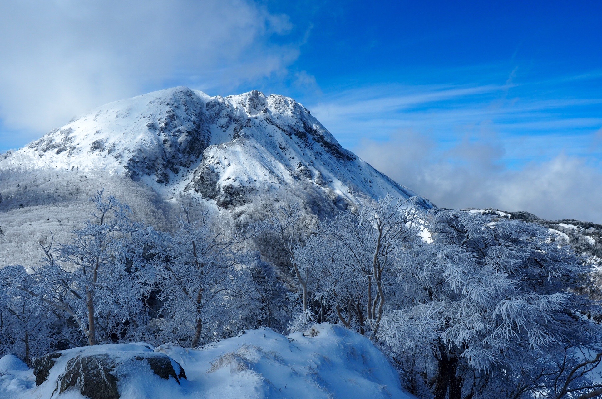 湯元温泉から日光白根山 19 12 21 もとさんの日光白根山 五色山 錫ヶ岳の活動データ Yamap ヤマップ