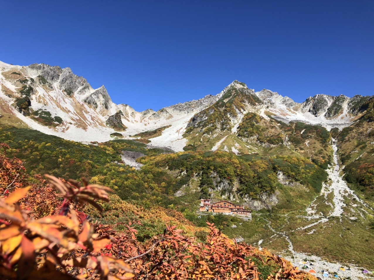 涸沢カールの紅葉 するめがわさんの槍ヶ岳 穂高岳 上高地の活動データ Yamap ヤマップ