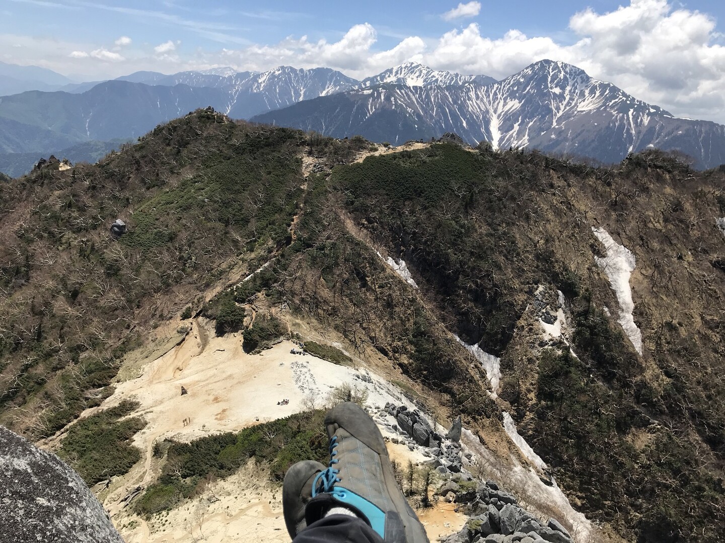 地蔵ヶ岳 オベリスク登攀 Naoki さんの鳳凰山 地蔵岳 観音岳 薬師岳の活動データ Yamap ヤマップ
