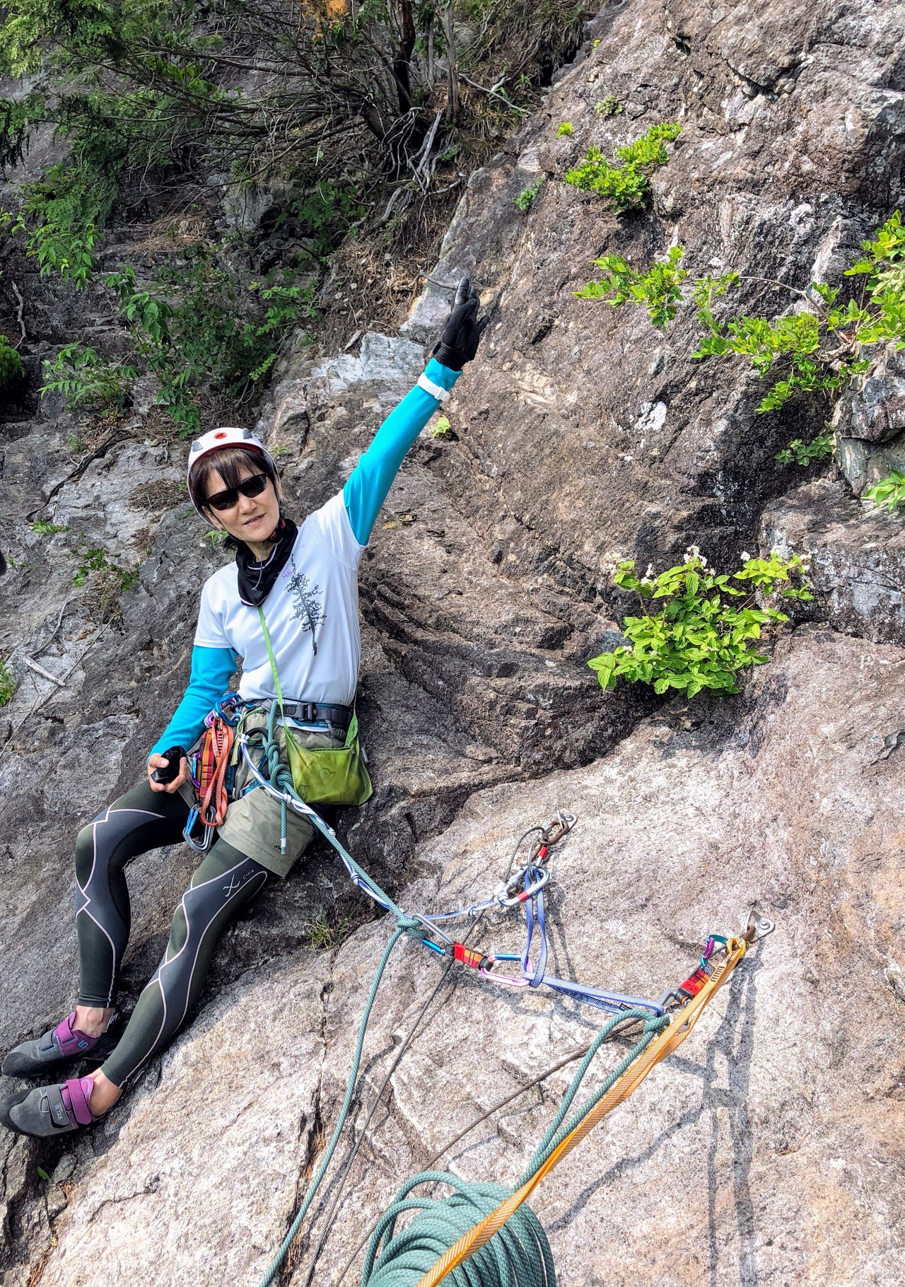 十二ヶ岳でクライミング にや さんの節刀ヶ岳 破風山 足和田山の活動日記 Yamap ヤマップ