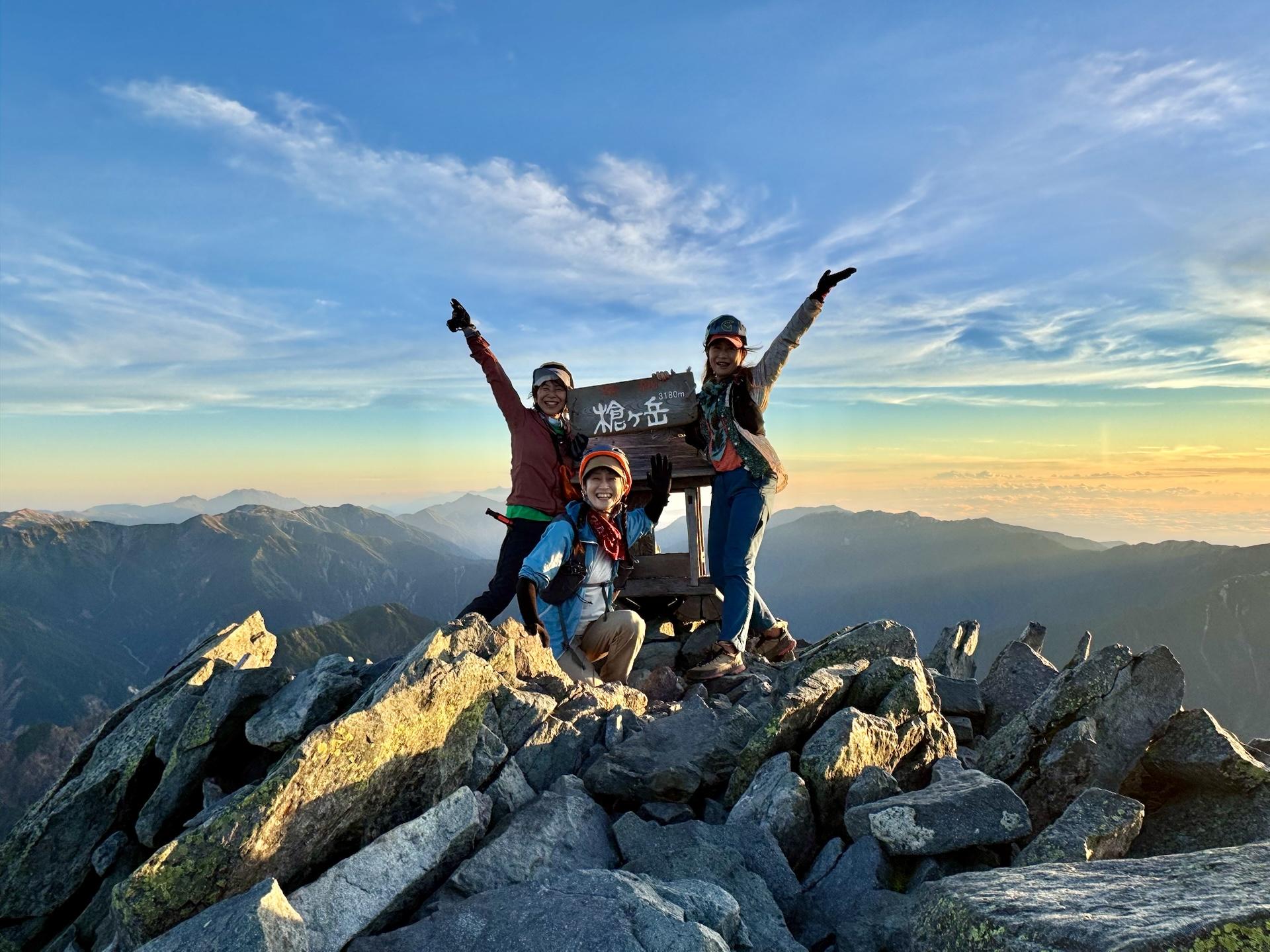大谷一良 「槍ヶ岳　追憶」木版画　限定15部 希少 青と夏と槍ヶ岳 / ☀︎SHOKOさんの槍ヶ岳・穂高岳・上高地の活動データ