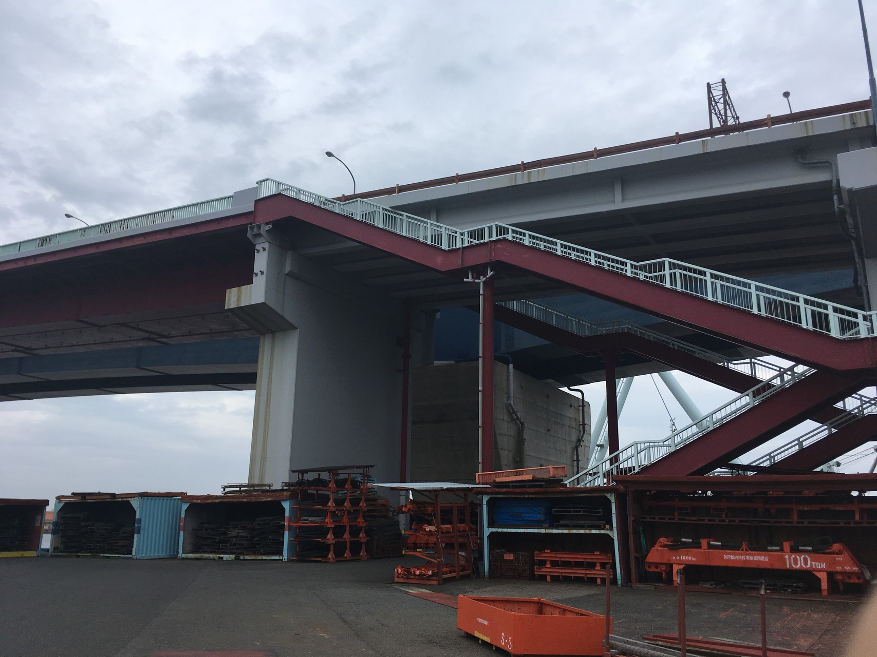 摩耶大橋 六甲大橋 のんさんの神戸市の活動日記 Yamap ヤマップ