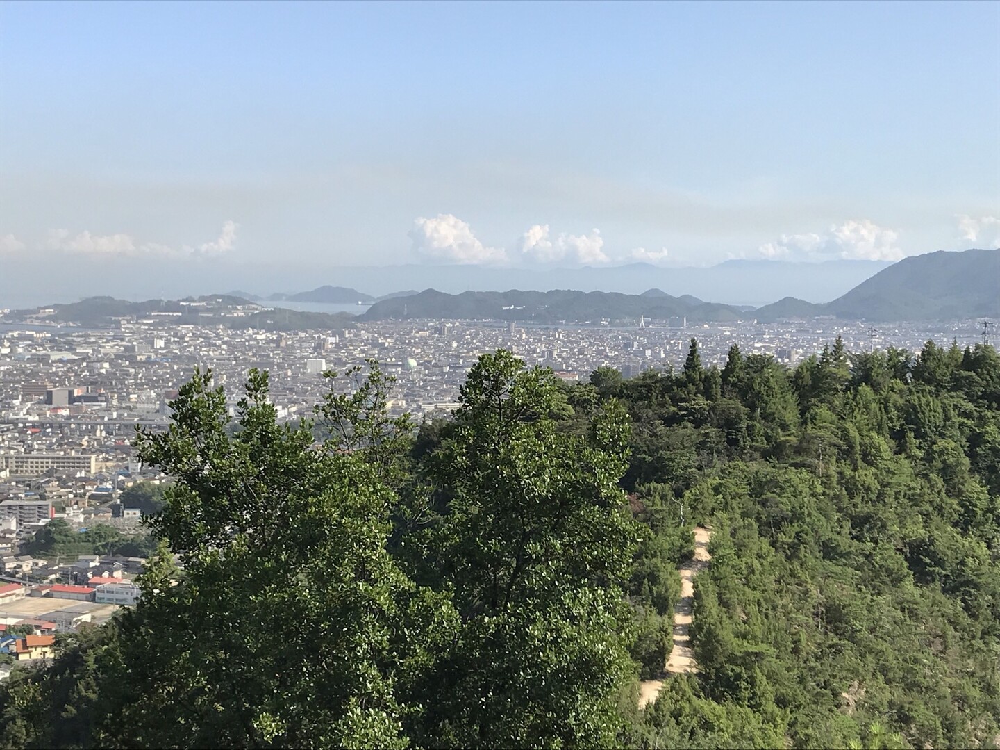 蔵王山から四国山地が見える のぶさんの蔵王山の活動日記 Yamap ヤマップ