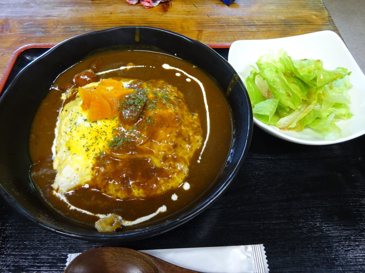 ニュース ナカ 山の家奥槍戸 で おいしいカレーをいただきました