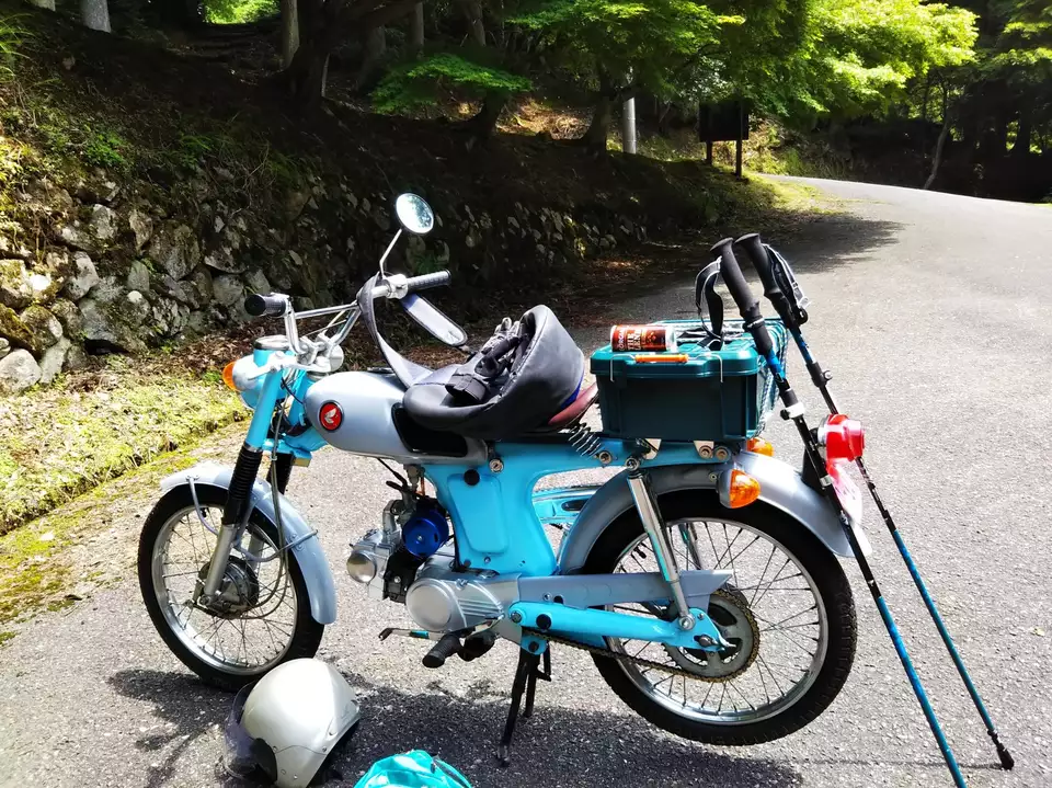 ホンダcl50改で移動し 求菩提山 に登ってきました バイクおやじさんの檜原山 雁股山 福岡県 大分県 の活動日記 Yamap ヤマップ