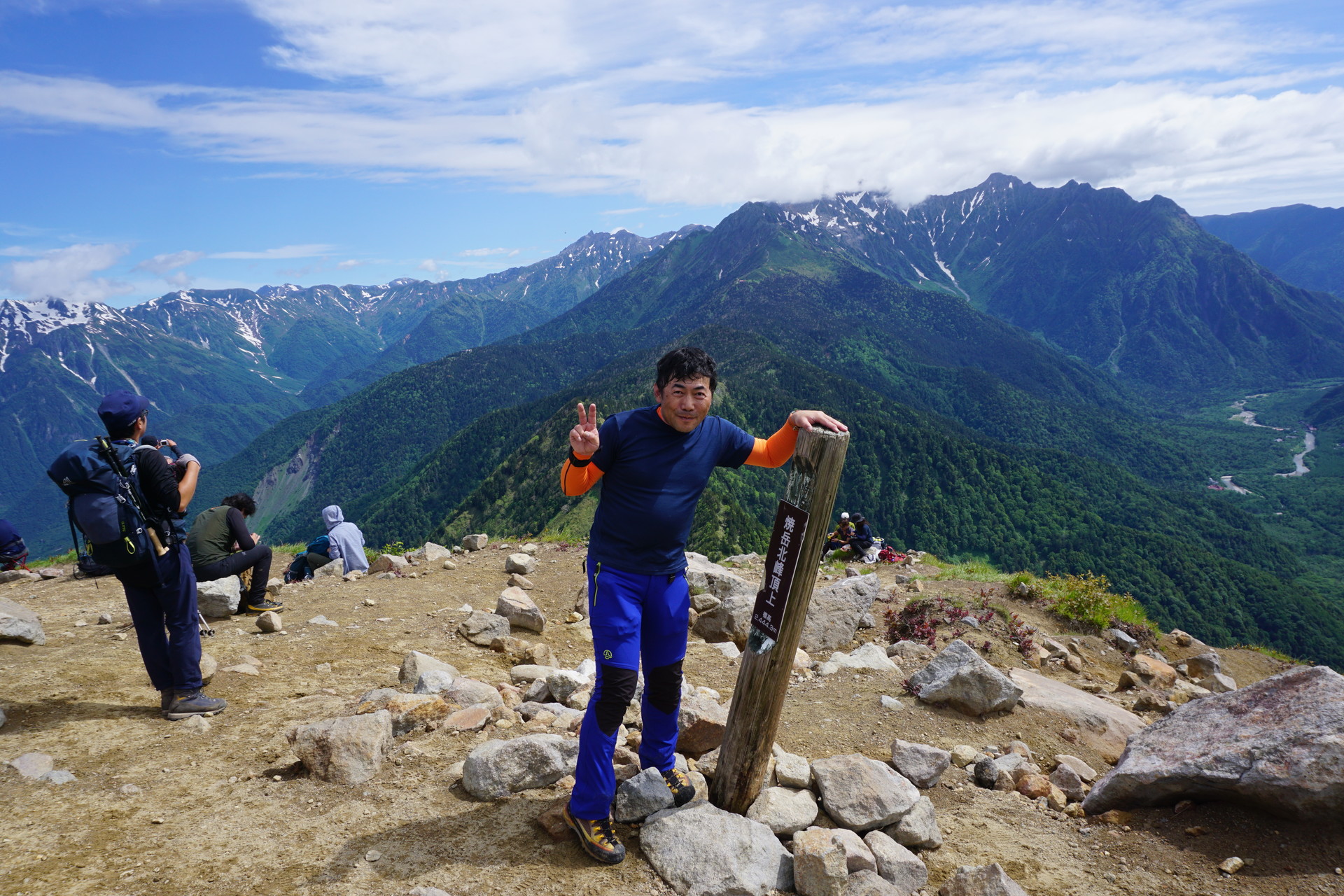 焼岳 ６月 梅雨の晴れ間に 情熱山脈 Passion Mountains 旧 北アルプス 槍穂高フリーク さんの槍ヶ岳 穂高岳 上高地の活動データ Yamap ヤマップ