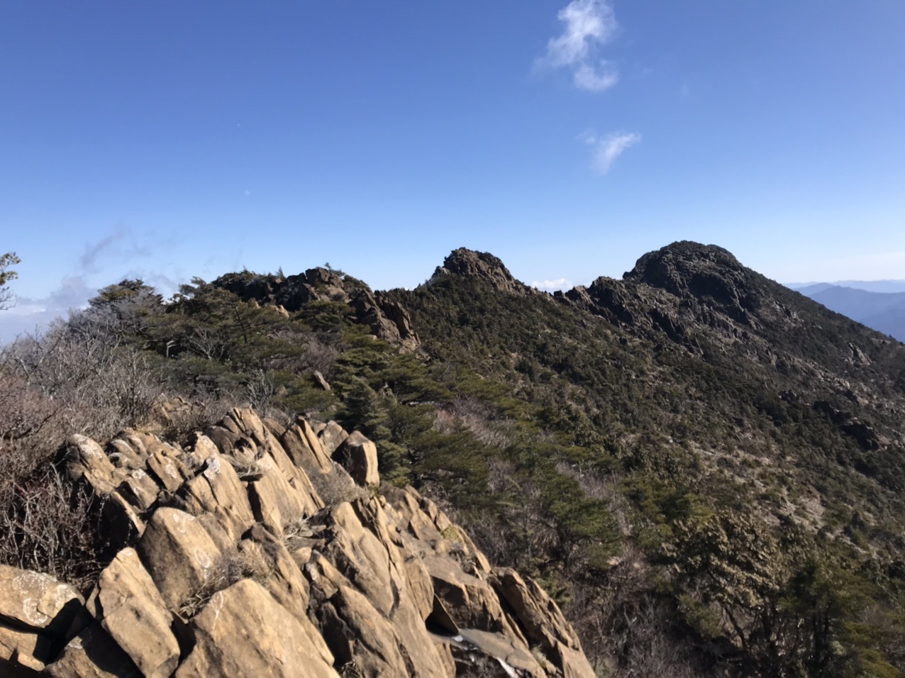 四国にこんな山が 東赤石山から西赤石山までぐるっと縦走 Reoさんの東赤石山 西赤石山 物住頭の活動日記 Yamap ヤマップ