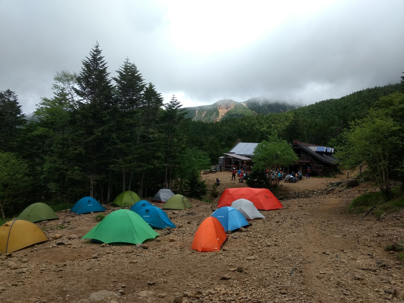 急遽決めた赤岳鉱泉テント泊 わったーのパパさんの八ヶ岳 赤岳 硫黄岳 天狗岳 の活動データ Yamap ヤマップ