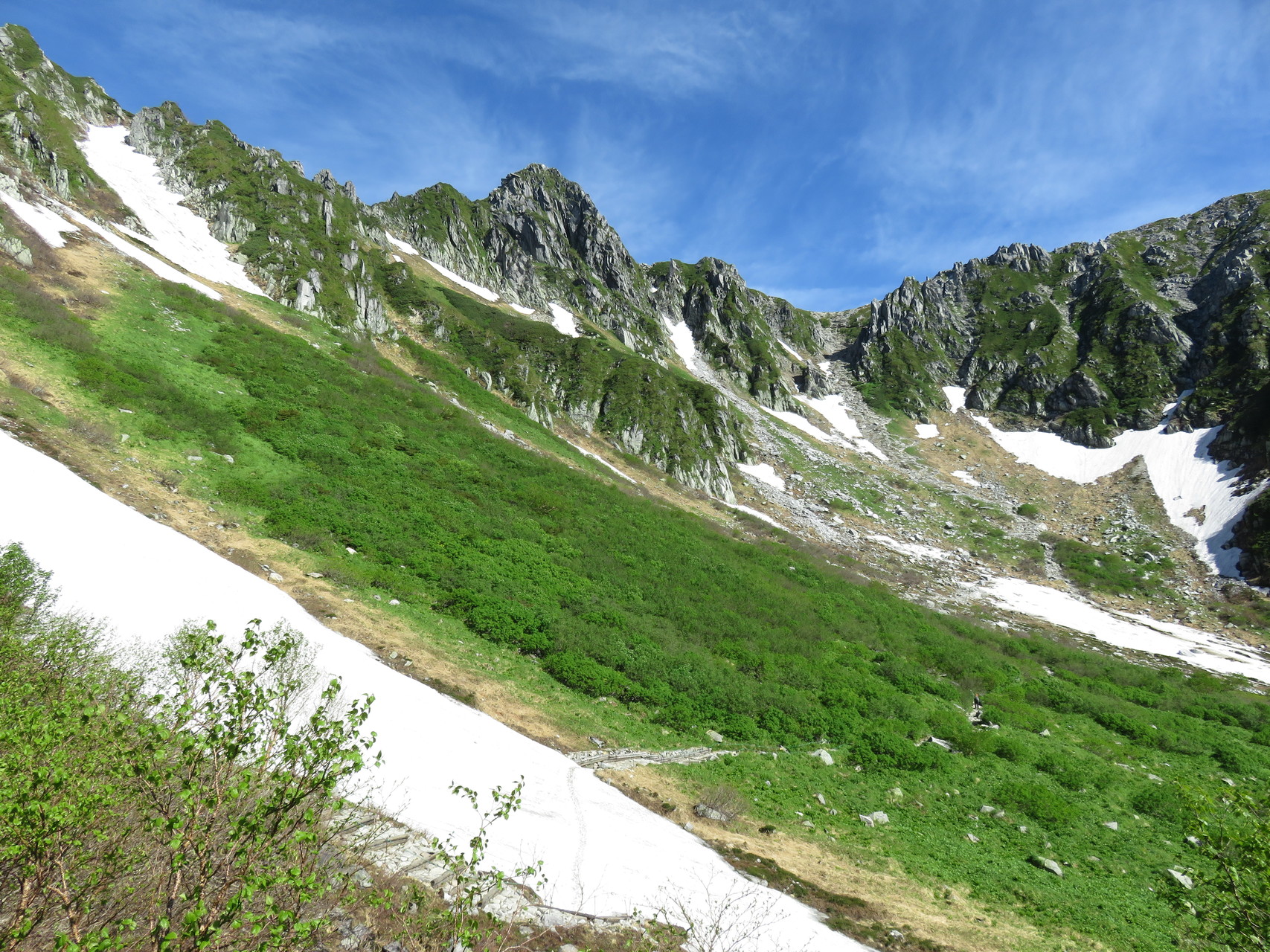 花散策 木曽駒ヶ岳 とまさんの木曽駒ヶ岳 空木岳 越百山の活動データ Yamap ヤマップ