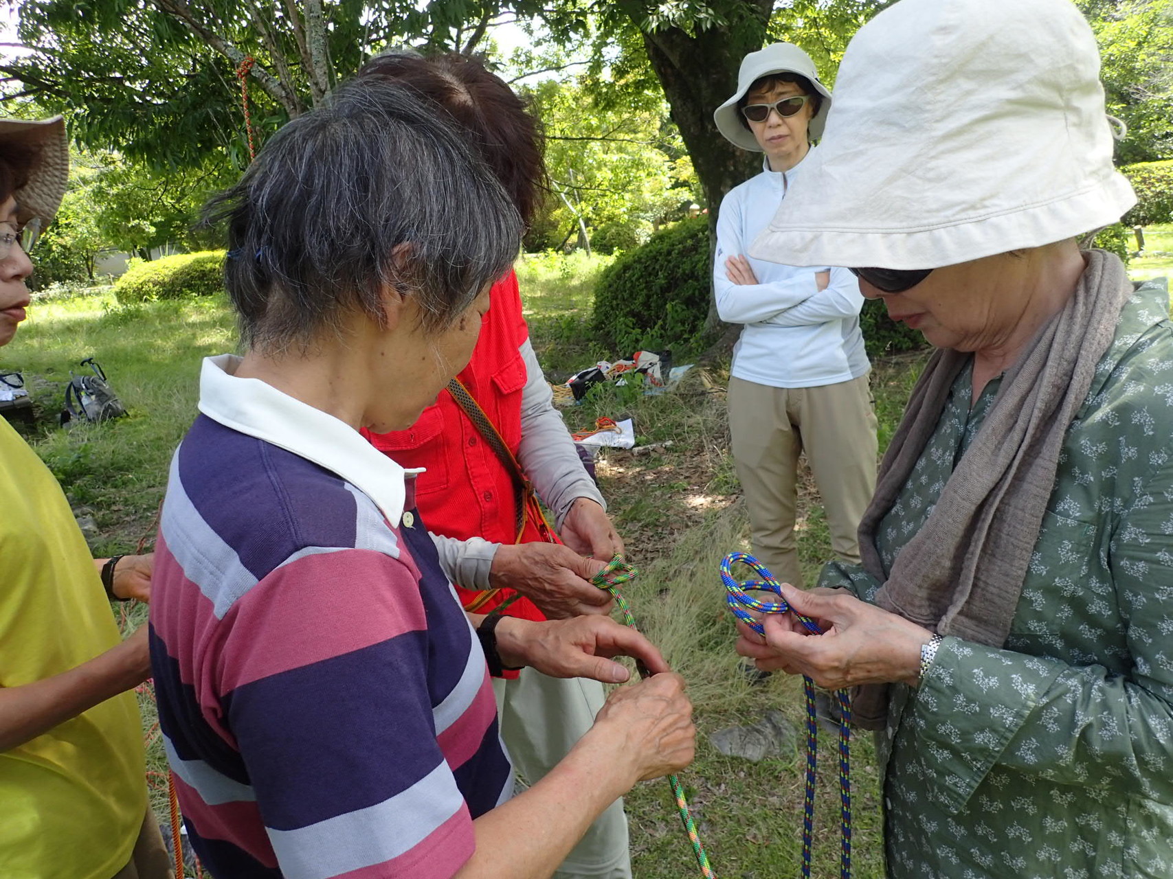 ツエルト設営とロープワークの練習 Ymさんの大吉山 仏徳山 喜撰山の活動日記 Yamap ヤマップ