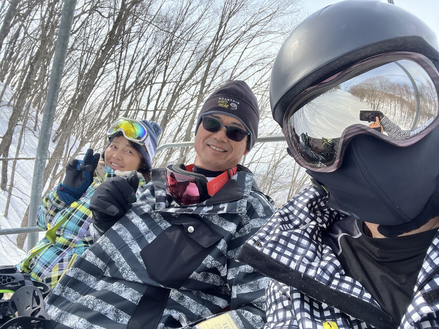 登山仲間の5人で たまにはスキーとスノボ バニさんのモーメント Yamap ヤマップ