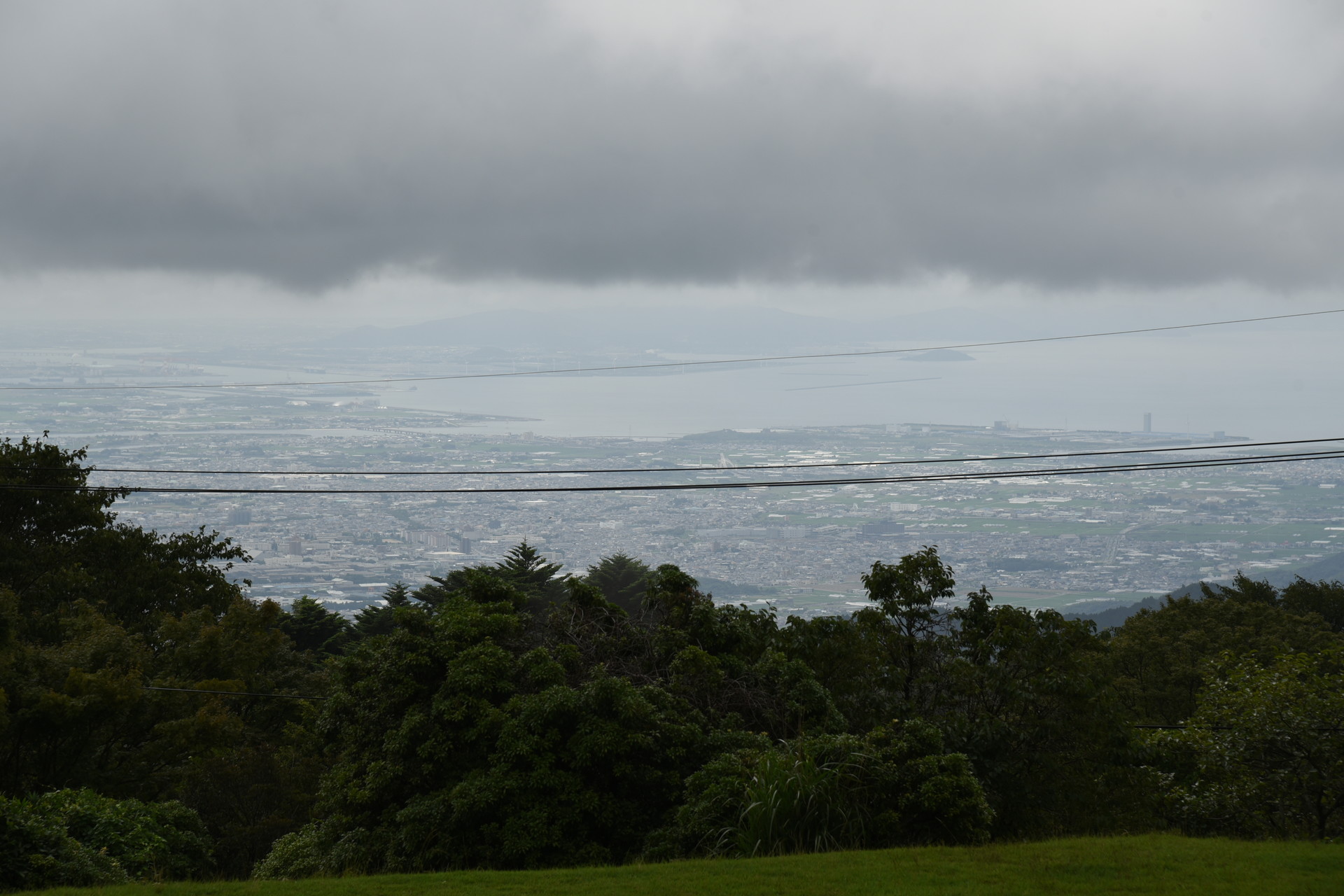 本宮山・大日山・風頭山 豊橋・豊川・三河湾が一望できます。