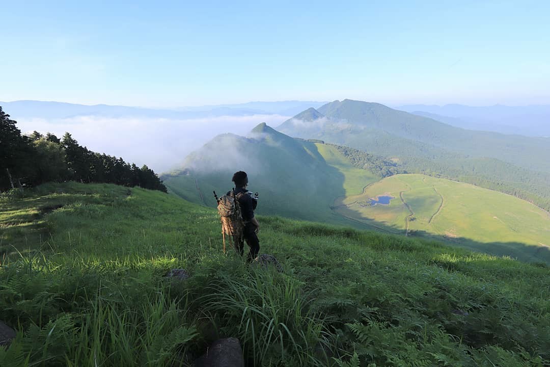 超夏日に涼を求めて曽爾高原へ Tamoさんの倶留尊山 曽爾高原 古光山の活動データ Yamap ヤマップ