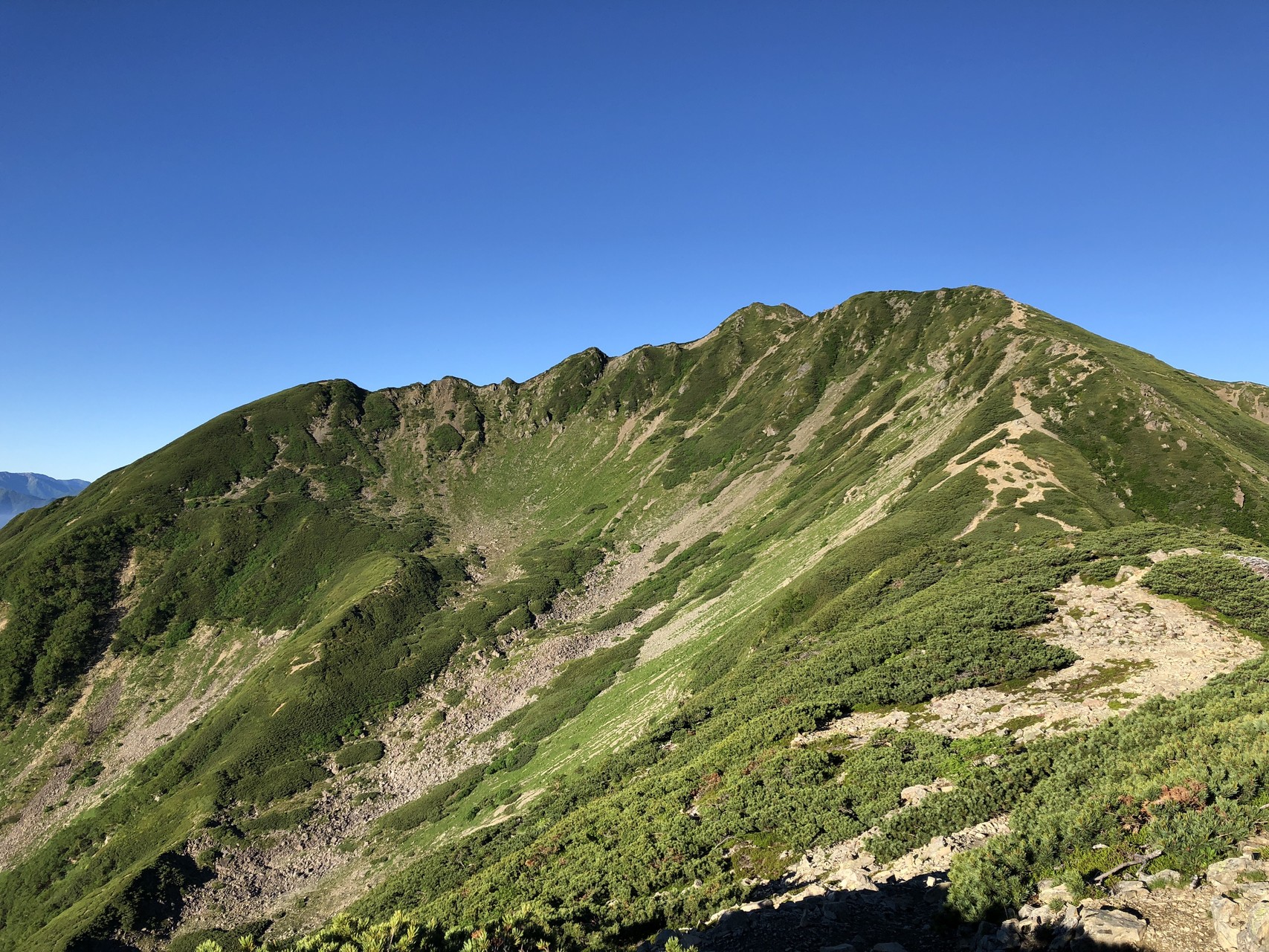 南アルプス 甲斐駒ヶ岳 黒戸尾根経由 仙丈ケ岳 テン泊 アザラシさんの仙丈ヶ岳 伊那荒倉岳の活動日記 Yamap ヤマップ
