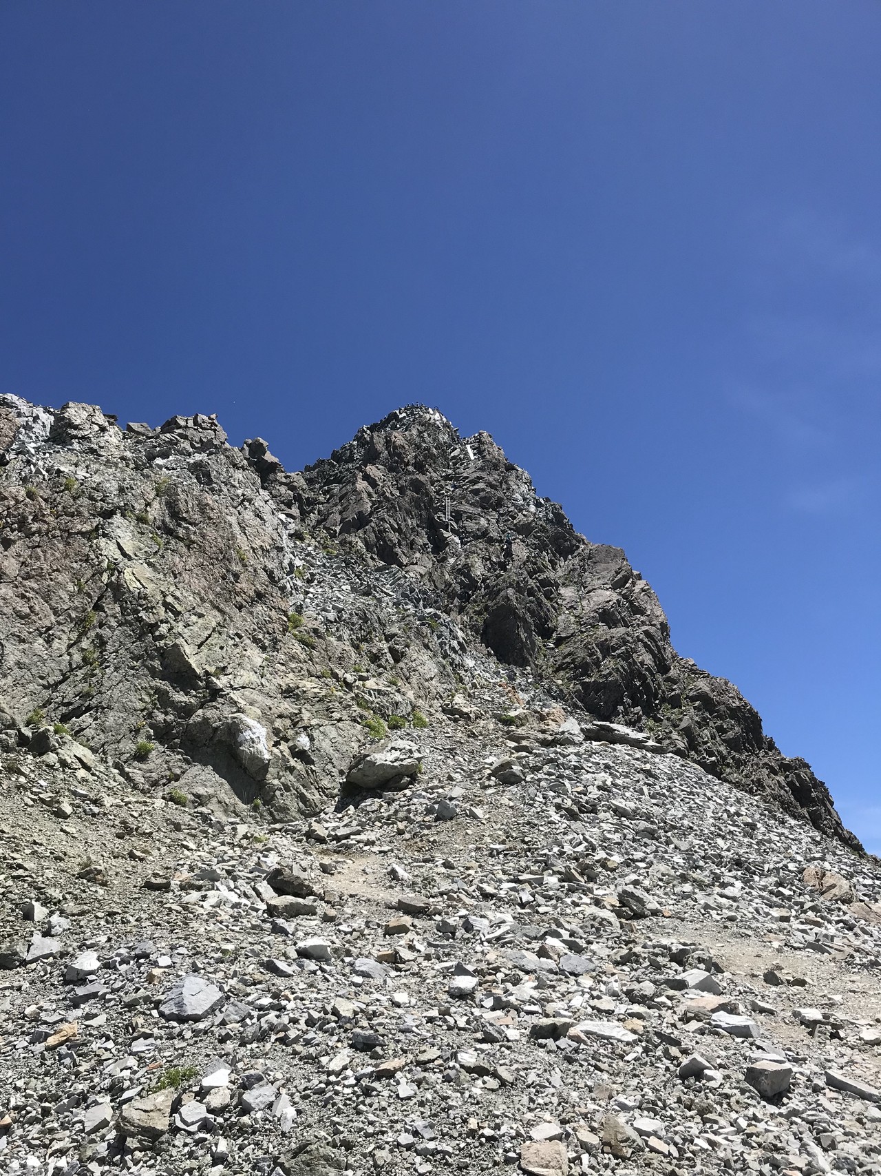 槍の穂先へ てつやさんの槍ヶ岳 穂高岳 上高地の活動日記 Yamap ヤマップ