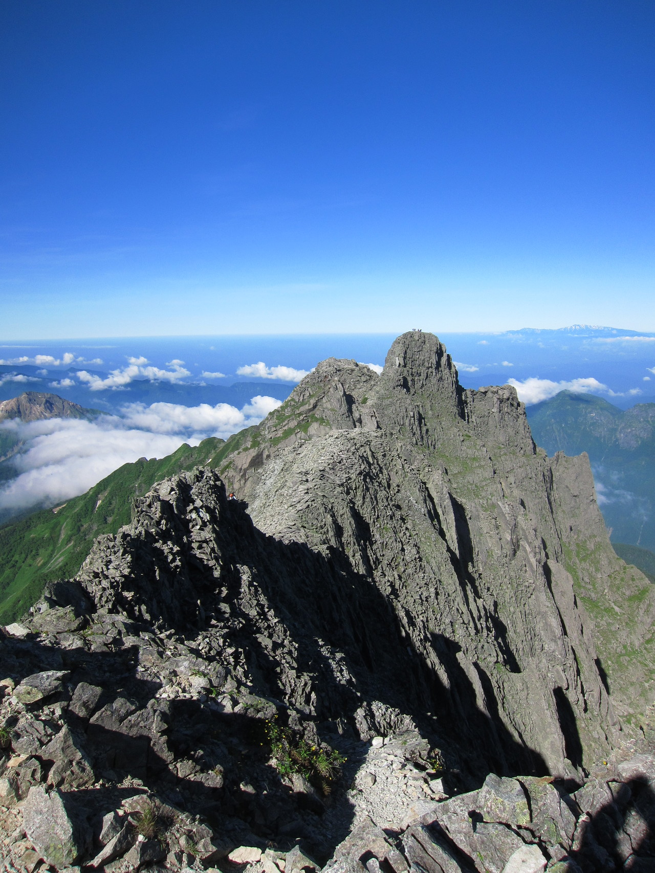 ジャンダルム 天使に会いたくて Ponteさんの槍ヶ岳 穂高岳 上高地の活動データ Yamap ヤマップ
