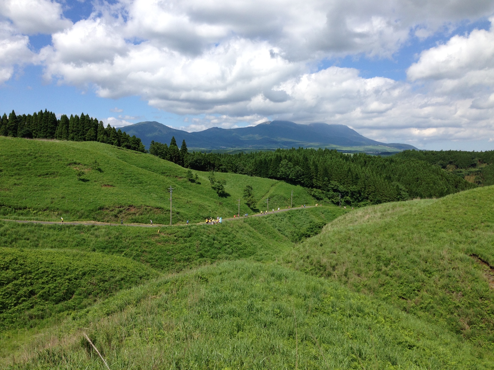 阿蘇カルデラスーパーマラソン Hanerunさんの阿蘇山 高岳 根子岳の活動データ Yamap ヤマップ