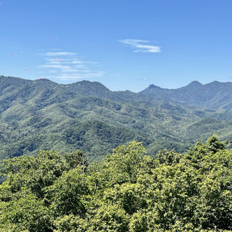 砥石山から百松沢山