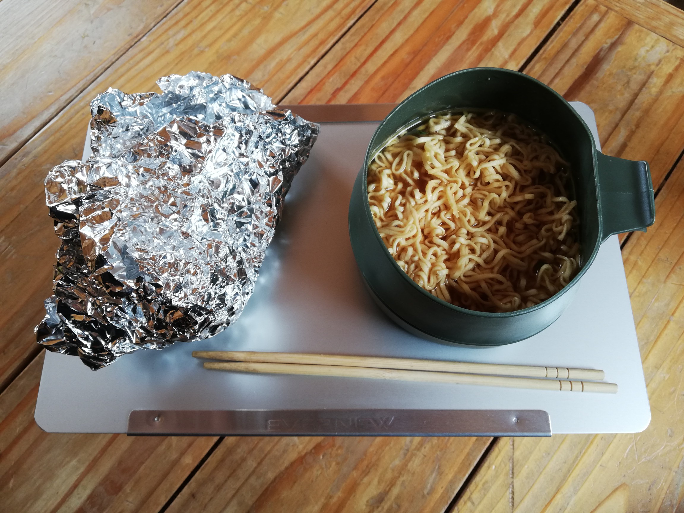 升沢小屋へワープ早めの昼食