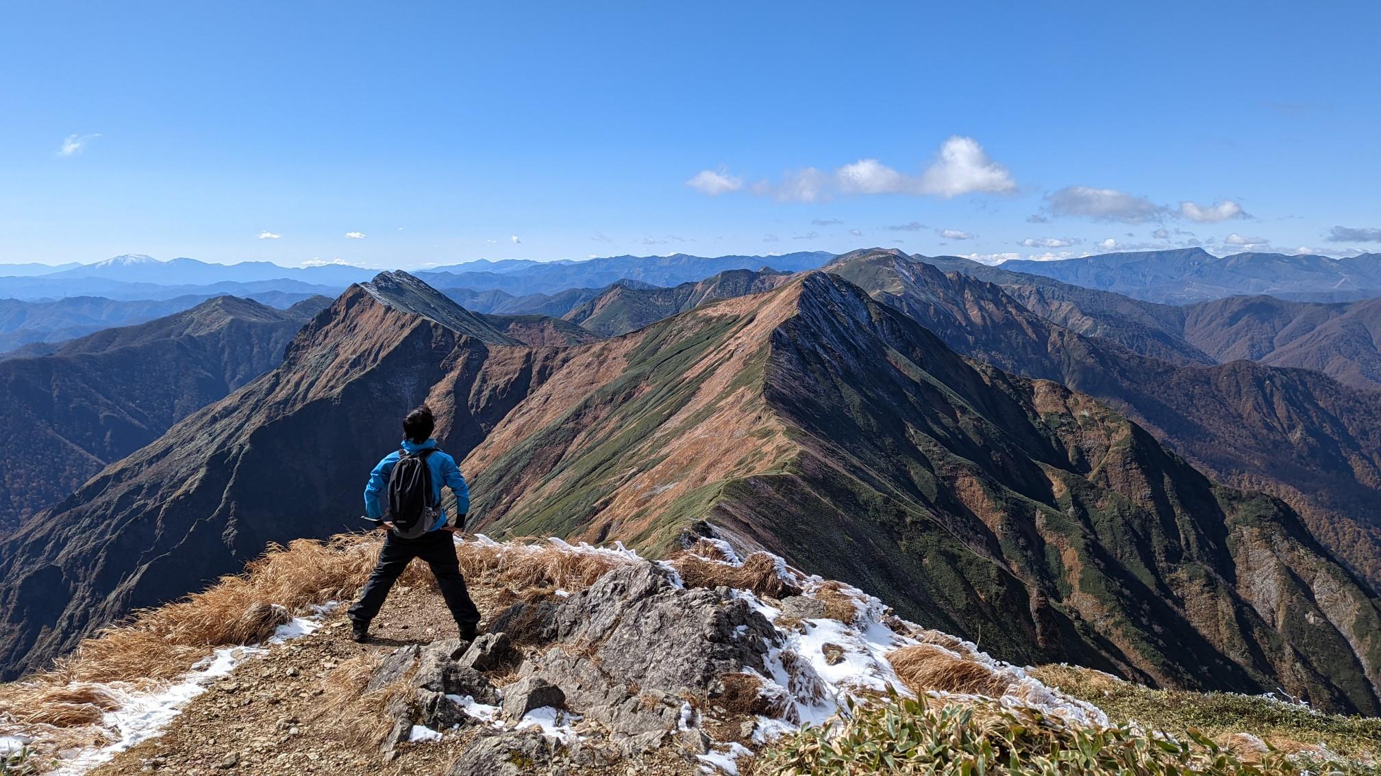 谷川岳⛰25Km万太郎山大回り⛰ / Yamap283さんの谷川岳・七ツ小屋山・大源太山の活動データ | YAMAP / ヤマップ
