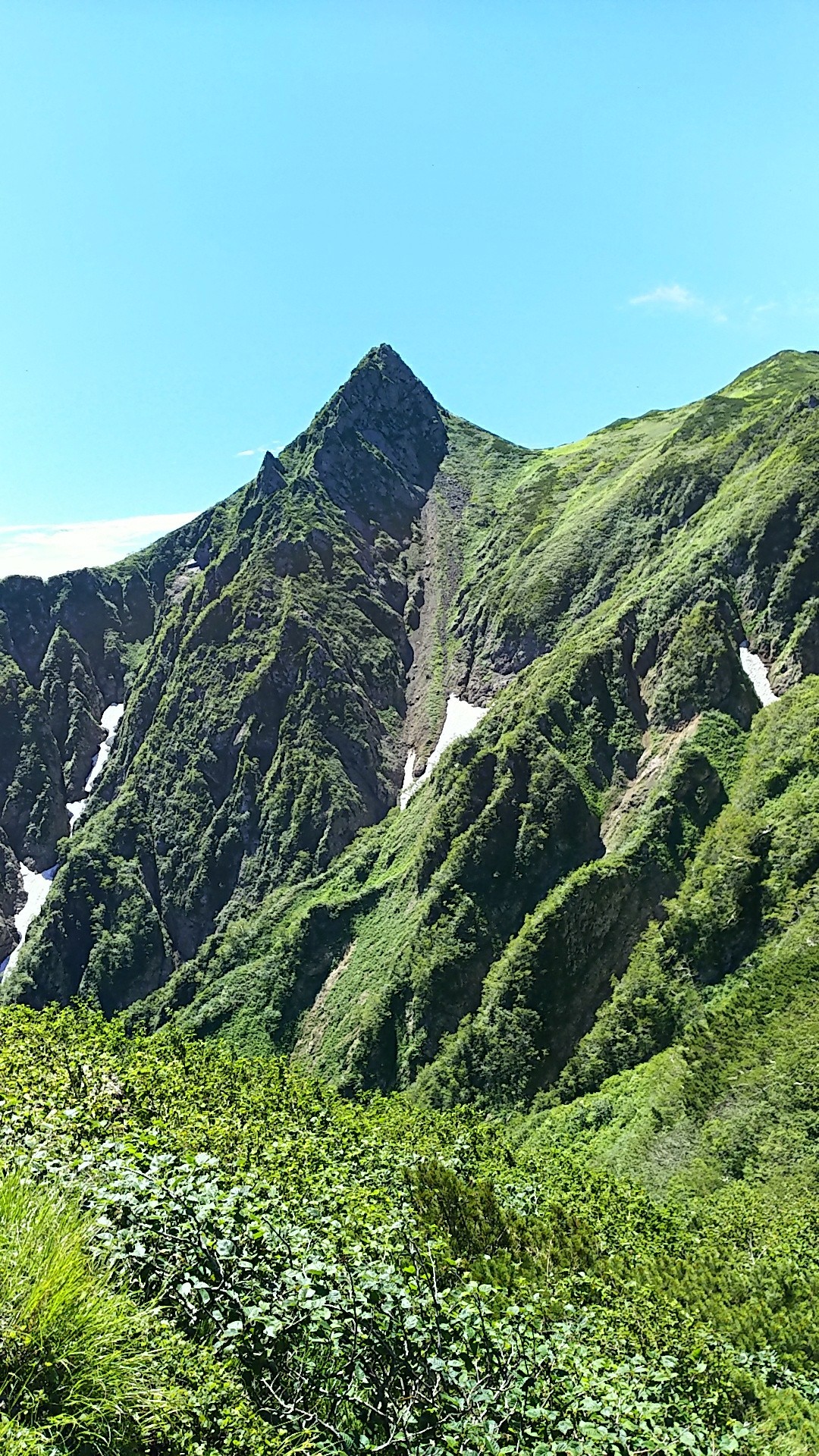 芦別岳 クラシックルート 9 26攻略法追加文 登って解った事 今日は360度 俯瞰 ダイちゃんさんの芦別岳の活動データ Yamap ヤマップ