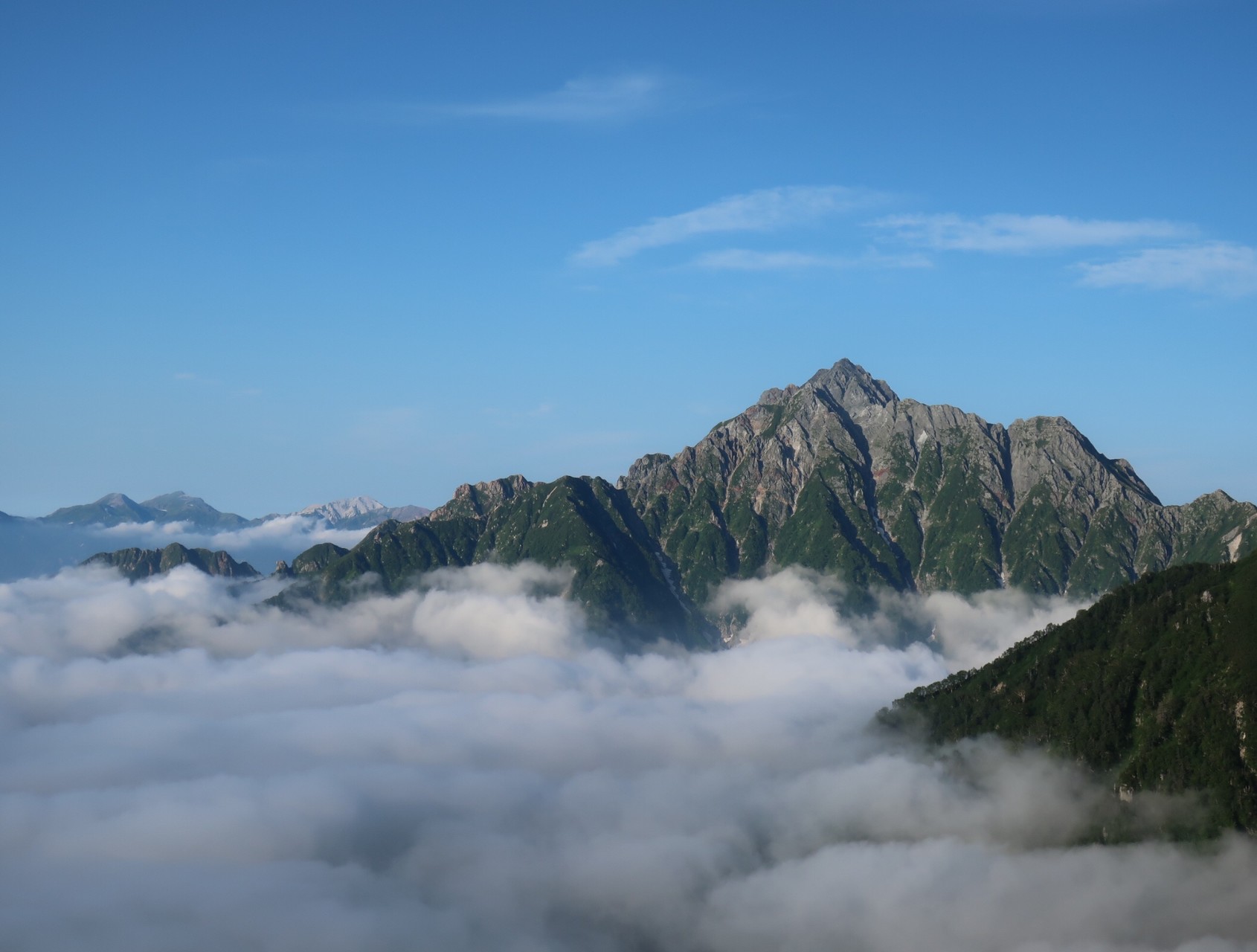 立山連峰ぐるーり 剱岳 大日三山編 だーよしさんの剱岳の活動データ Yamap ヤマップ