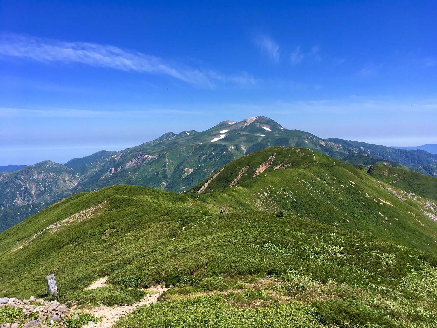 別山 白山テント泊縦走とご来光 のりたまさんの白山 別山 銚子ヶ峰の活動データ Yamap ヤマップ